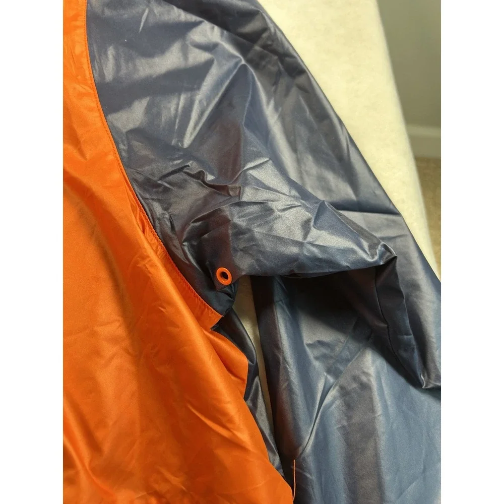 Nike Houston Astros Windbreaker Mens XXL Anorak Half Zip Jacket Hooded Blue NWT